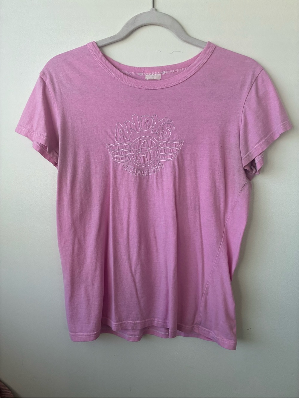 Pink Women's Crew Neck T-Shirt